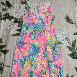 Bright Lilly Pulitzer shift dress